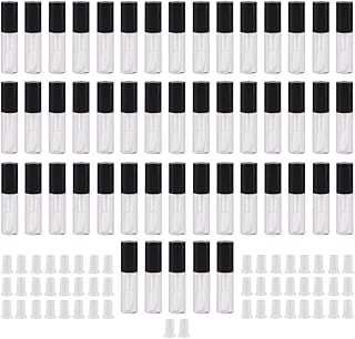 50 tubos de brillo de labios transparentes va...