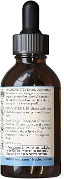 Eclectic Herb - Bloodroot Extract | Pure Herbal Drops for Immune Support | Natural Immune System Support | Vegan, US-Grown, Non-GMO, Gluten Free (2 fl oz | 60 ml)