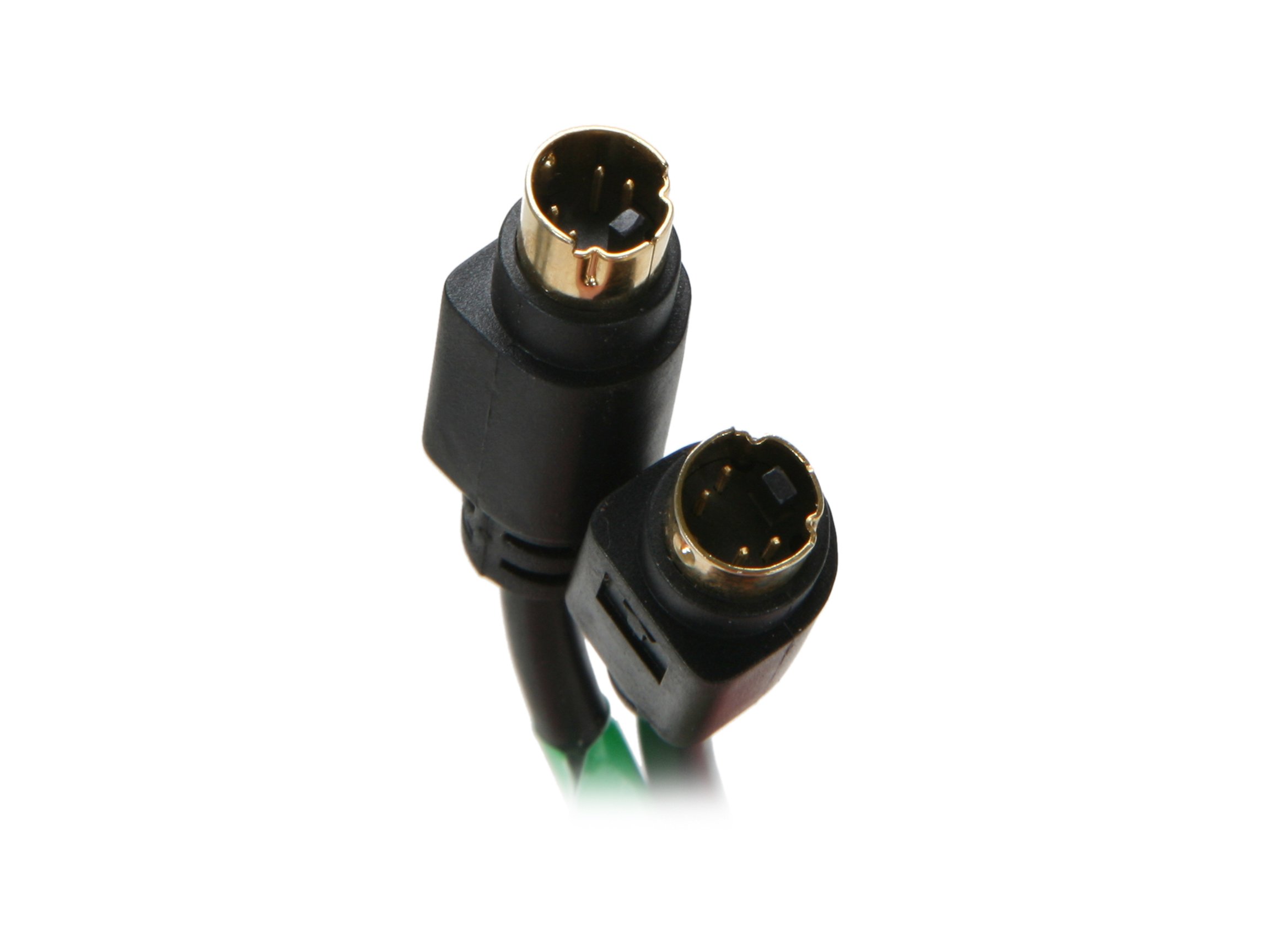 Câble coaxial SVHS 100 mm S-Video DIN 4 anti interférence image nette - 3