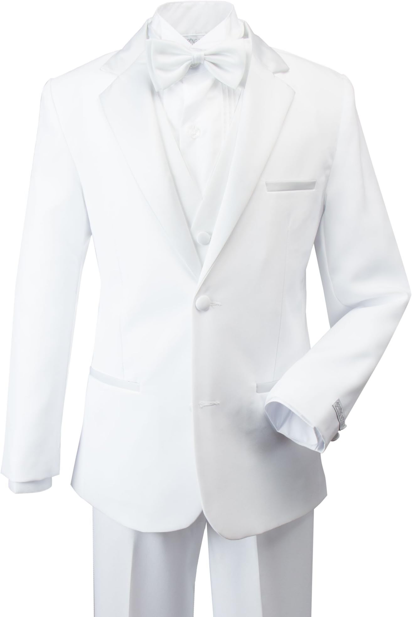 Spring Notion Big Boys' Modern Fit Tuxedo, No Tail