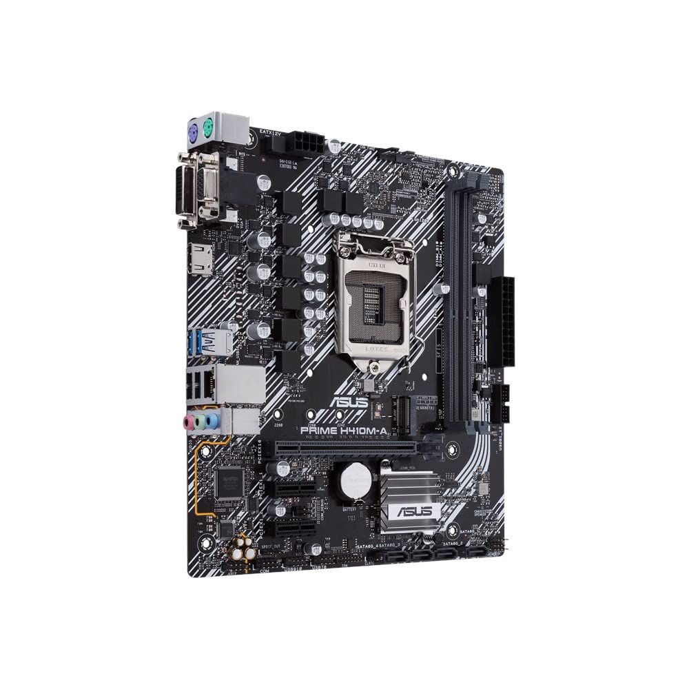ASUS Prime H410M-A - Placa Base mATX Intel de 10a Gen LGA 1200, M