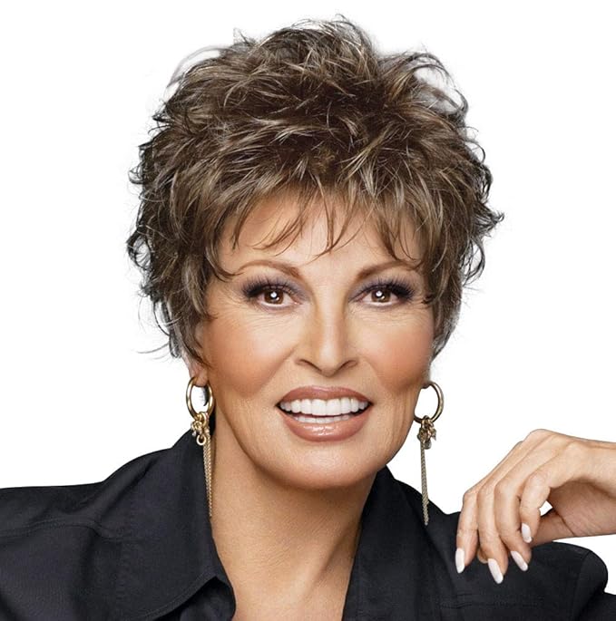Raquel Welch Whisper Short Boy Cut Wig, R12/26H Honey
