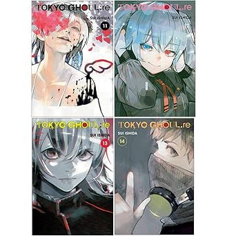 Tokyo Ghoul re Series 4 Books Collection Set by Sui Ishida Volume 11-14
