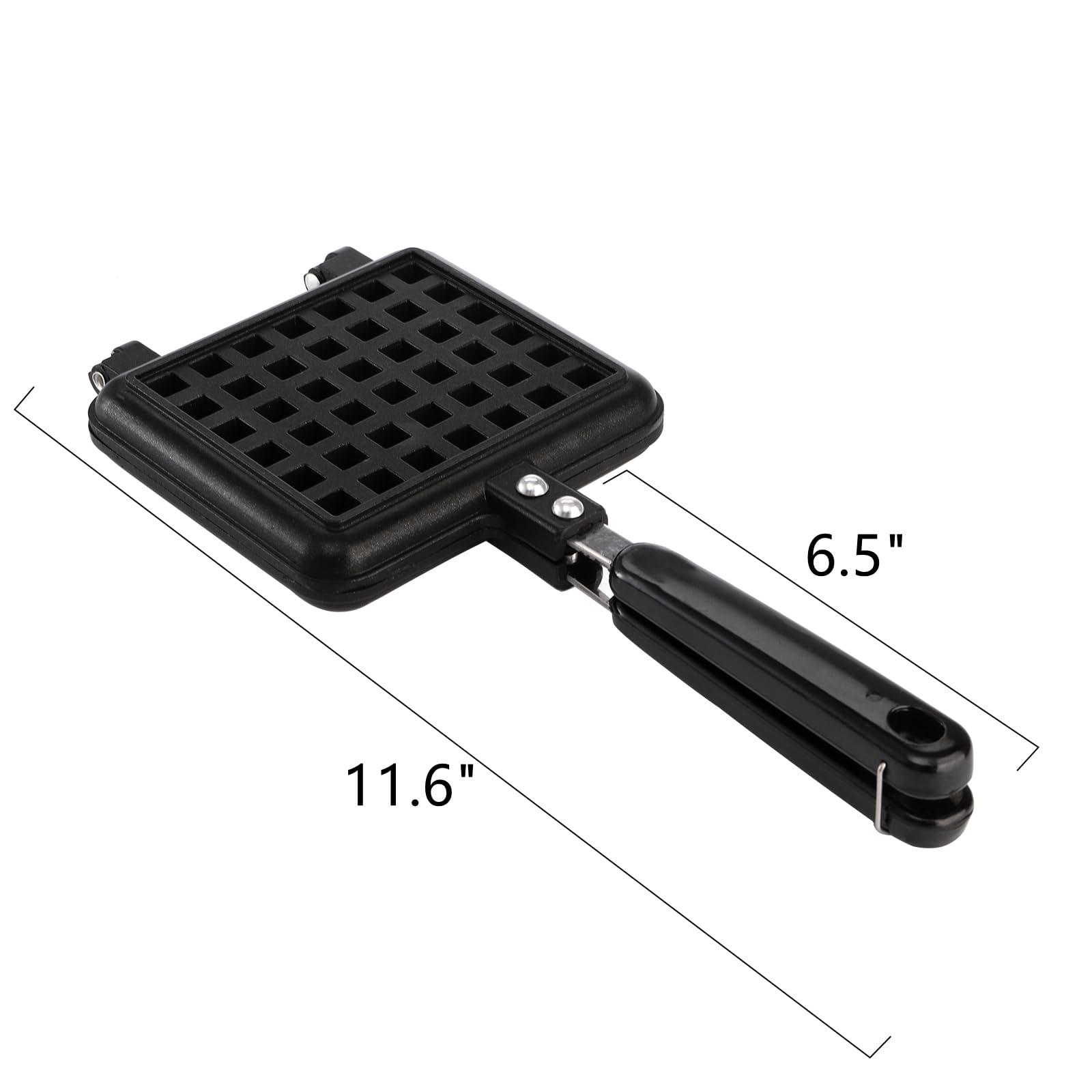 Dicunoy Pan Waffle Maker, Nonstick Belgian Waffle Skillet for Sandwiches