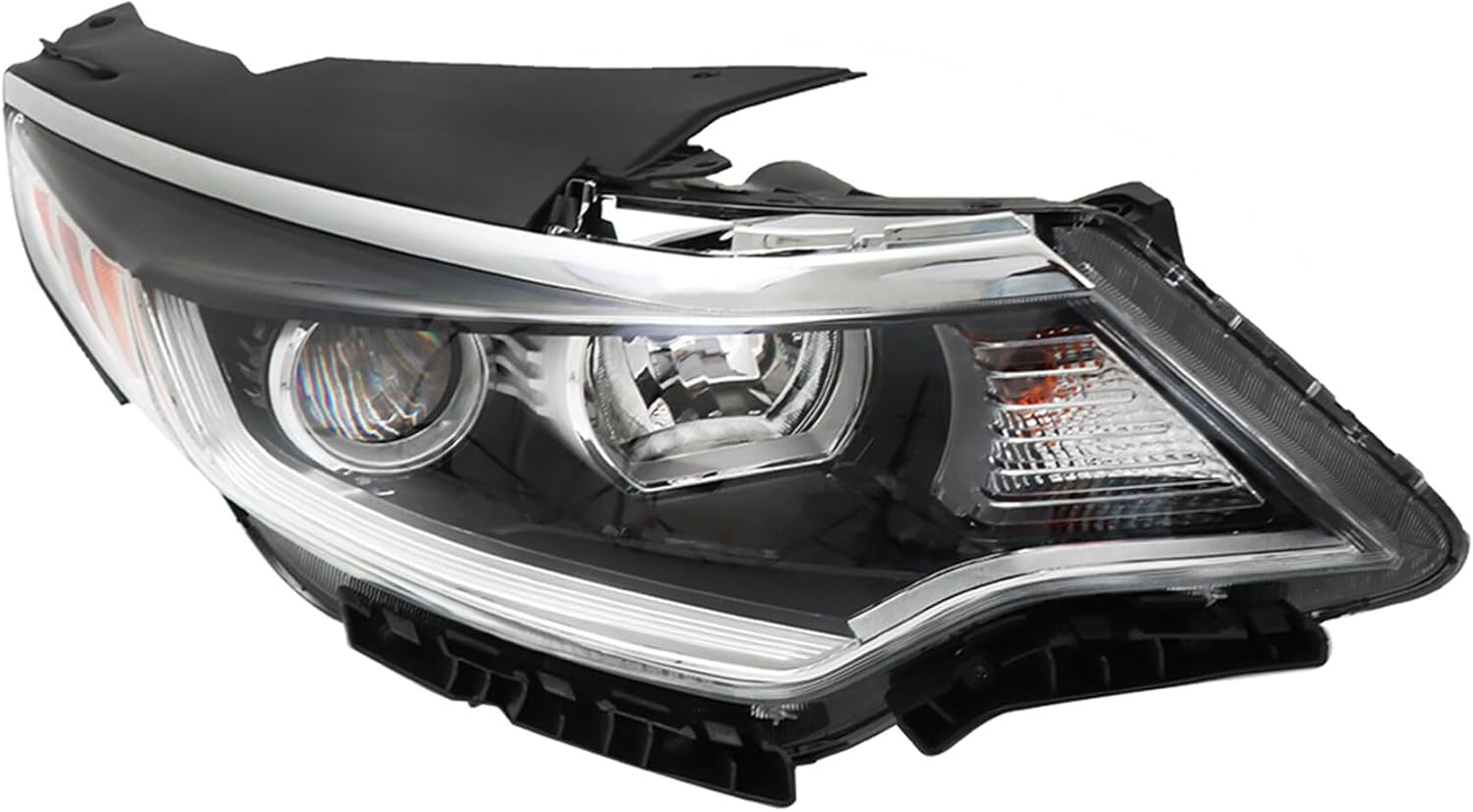 munirater Headlight Assembly Replacement for Optima 2016 2017 2018 w/o DRL Right Headlamp Passenger Side KI2503196