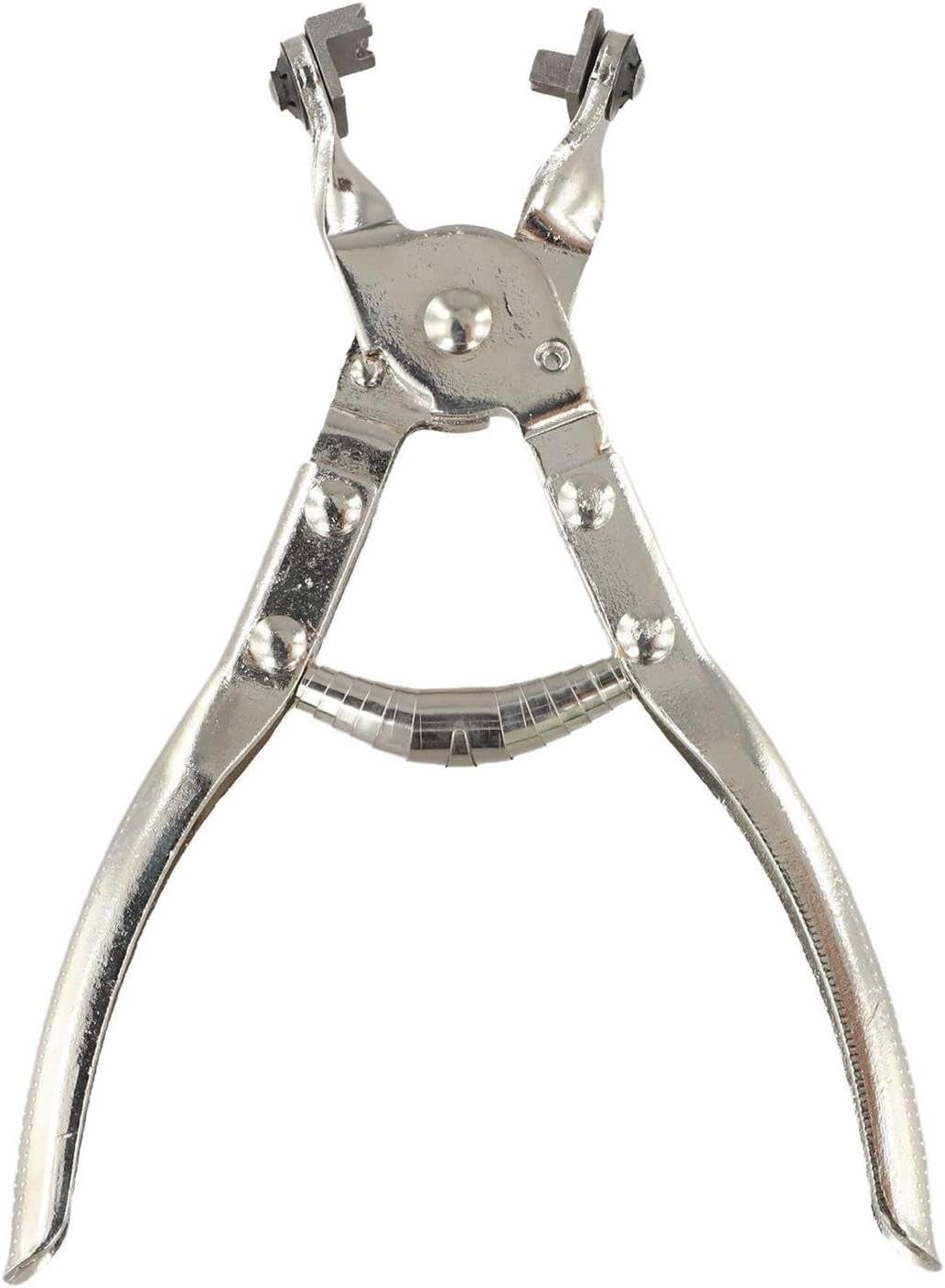 Professional Hose Clamp Pliers with Swivel Heads, Slip-Resistant, 0–28 mm Adjustable Opening Range, Heavy-Duty Hand Tool Automotive, Plumbing & HVAC Repair (1 Pc)