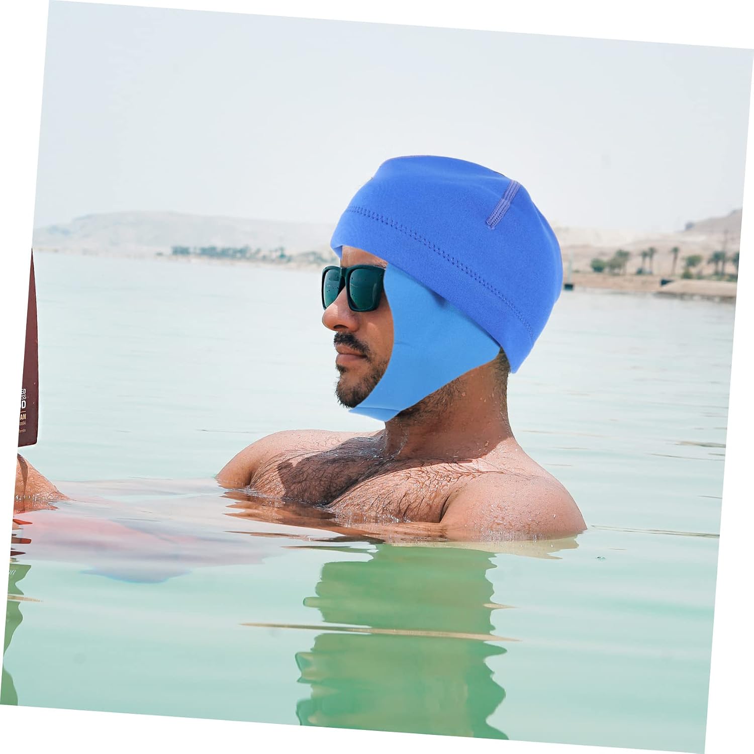 VANZACK Diving Airflow Bald Cap Diving Mask for Man Men Do Rag Relief Surfing Hat Beanie Jaw Chin Caps Headband