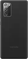 Capa Protetora Silicone Preta Galaxy Note 20
