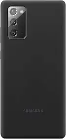 Capa Protetora Silicone Preta Galaxy Note 20