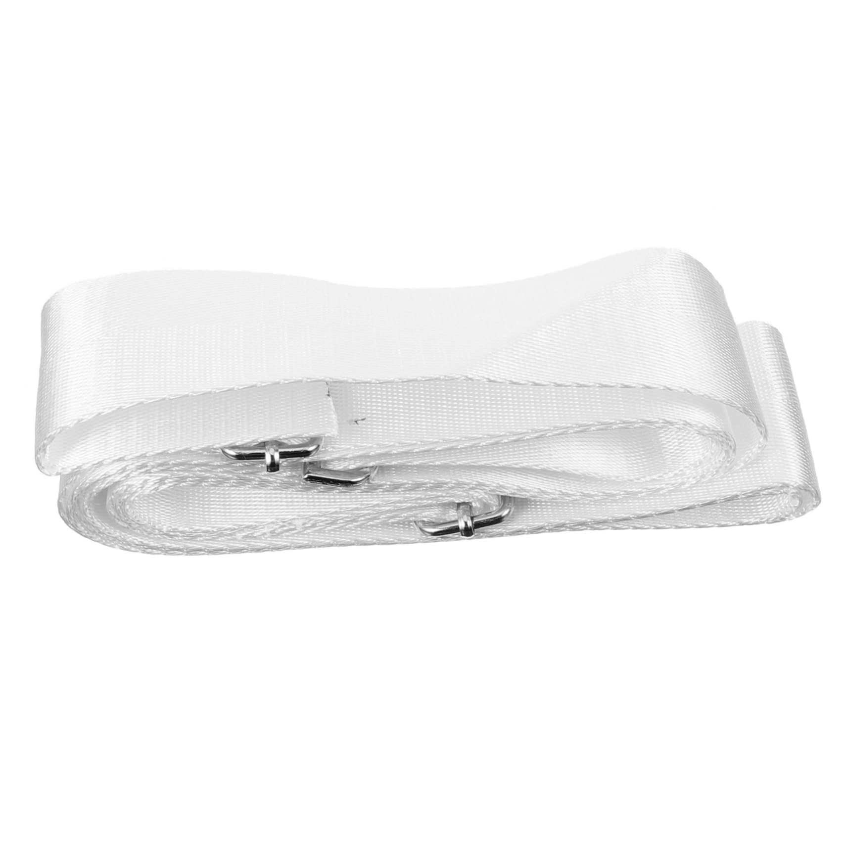 Toyvian Centrale della Rete da Tennis Cinghie Corda Portatile conveniente Maniglia Corde per reti da Tennis di Cinghia da Tennis Nylon Bianca