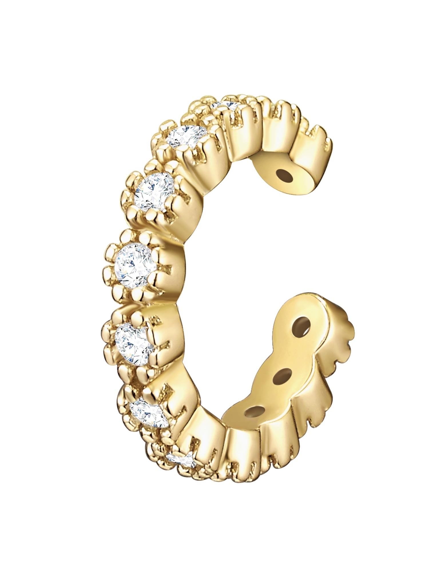 Glanzstücke München Damen Ohrringe 925/- Sterling Silber gelbgold