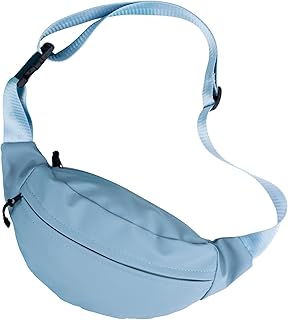 شنطة ديفا برو عصرية متوسطة الحجم وخفيفة الوزن للسفر والمشي لمسافات طويلة والجري وركوب الدراجات من هاي لاين (أزرق فاتح)