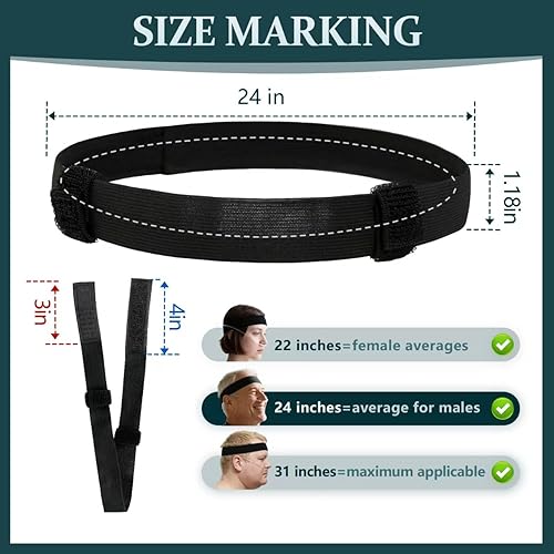 Miniatura 3 de 4 diademas de cánula nasal de oxígeno, evita el movimiento, protector de oído de tubo de oxígeno, diadema para sostener tubos de oxígeno, tubo de