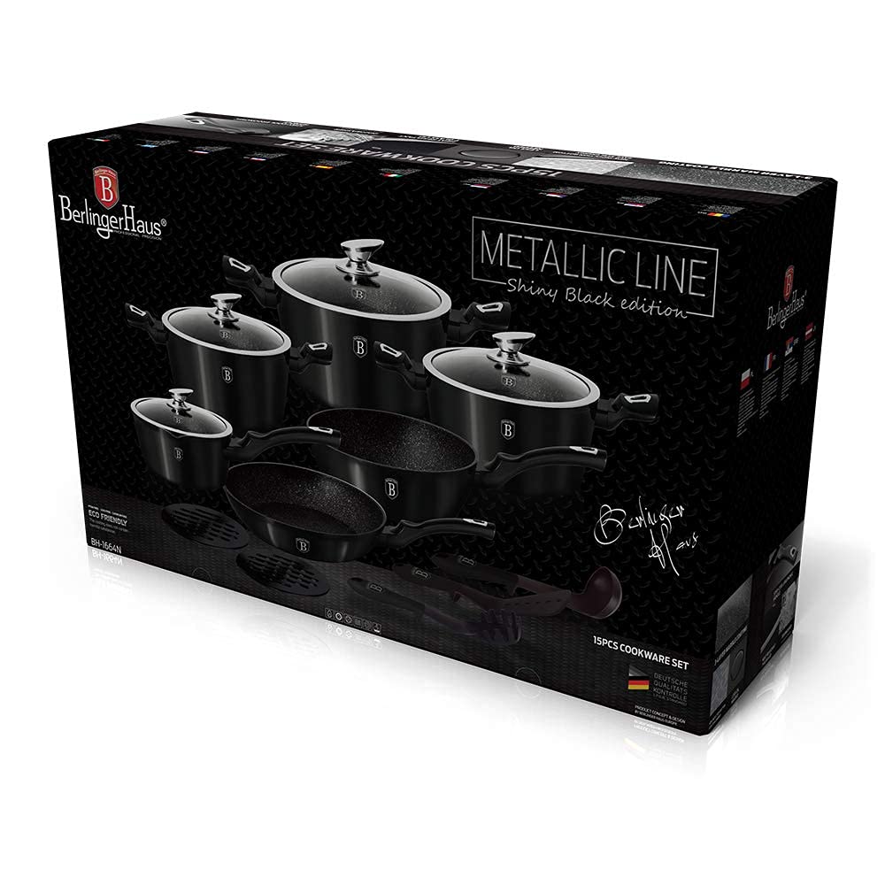 Berlinger Haus Pentola per salsa 16 cm, in alluminio con manico in