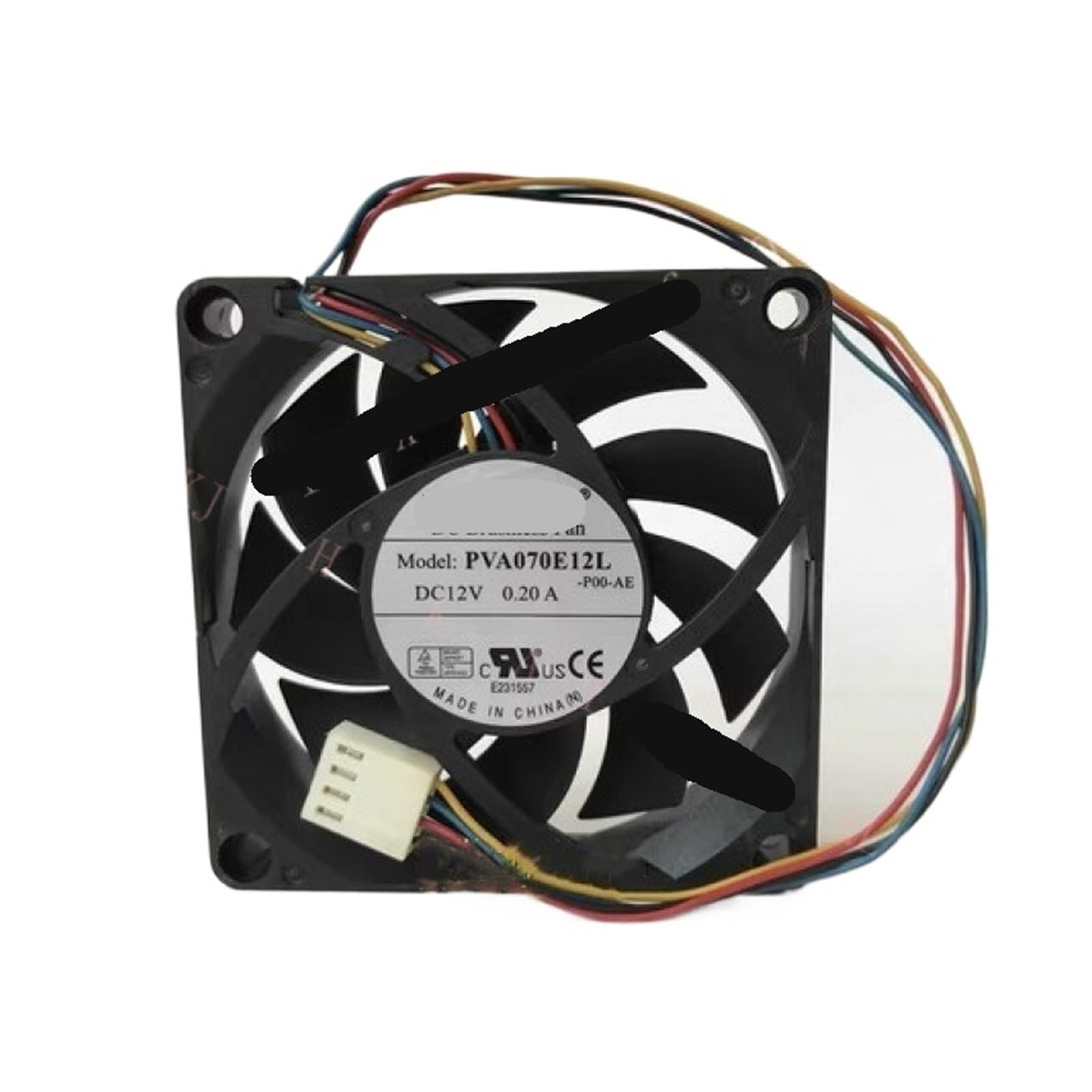 LWJYIPETZQ 7015 PVA070E12L 12V 0.20A 7CM Cooling fan