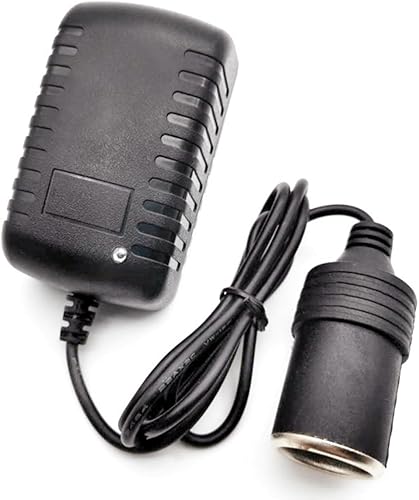 Convertidor de CA a CC de 12 V 2 A 24 W, 100 V-240 V a 12 V, adaptador de fuente de alimentación para encendedor de cigarrillos para automóvil,