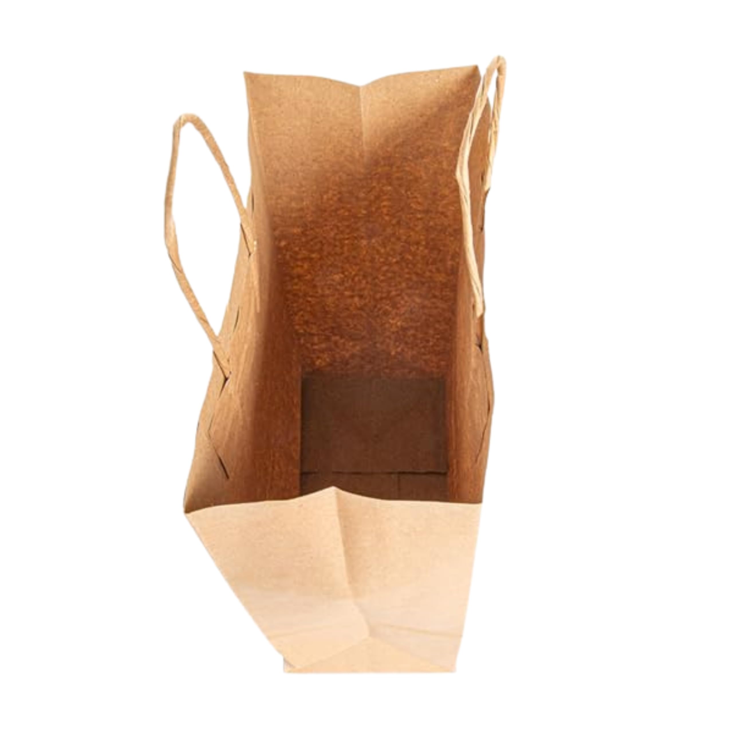 SANJOMA 250 Bolsas Catering Con Asas | Bolsas De Papel Kraft Natural | Biodegradables, Recicladas Y Reutilizables | Bolsas Con Asas Tamaño 18+21x28,5 Cm, Gramaje 90 G/M2 | Bolsas Papel Kraft Pequeñas