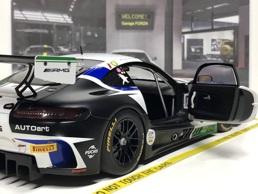 Amazon | AUTOart 1/18 Mercedes benz AMG GT3 No 77A 12h