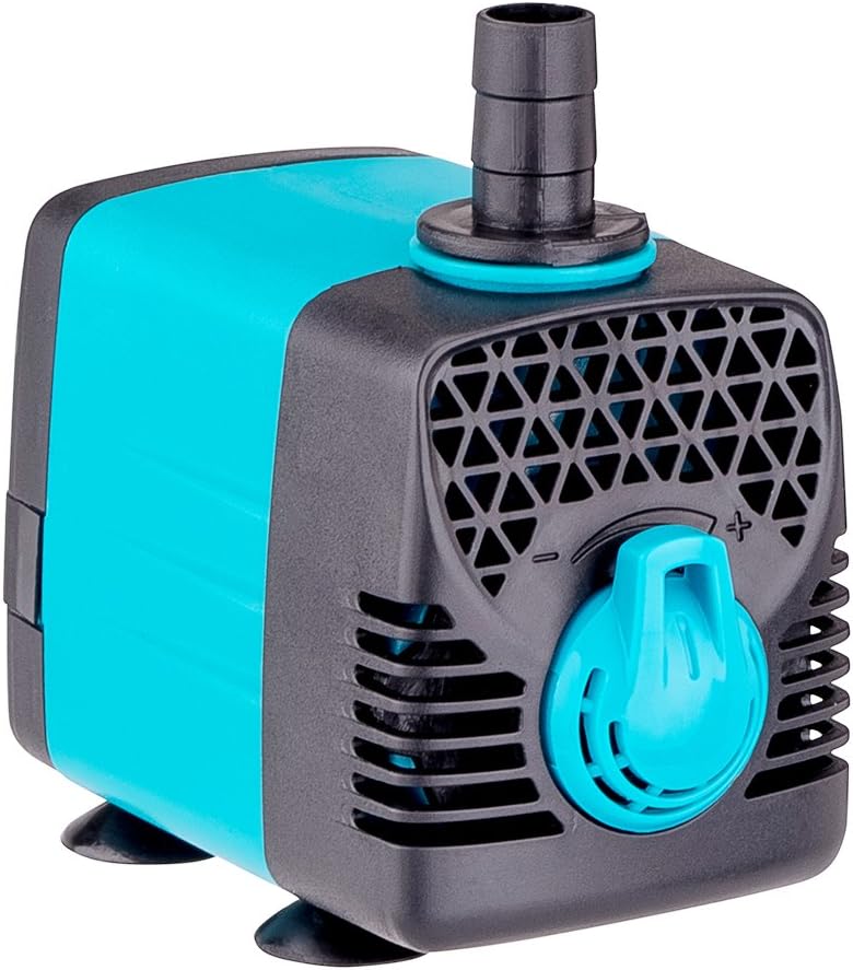 LNSTUDIO 260GPH Submersible Water Pump For Pond, Aquarium, Fish Tank Fountain Water Pump Hydroponics with 3.28ft (1m) Power Cord (260GPH)