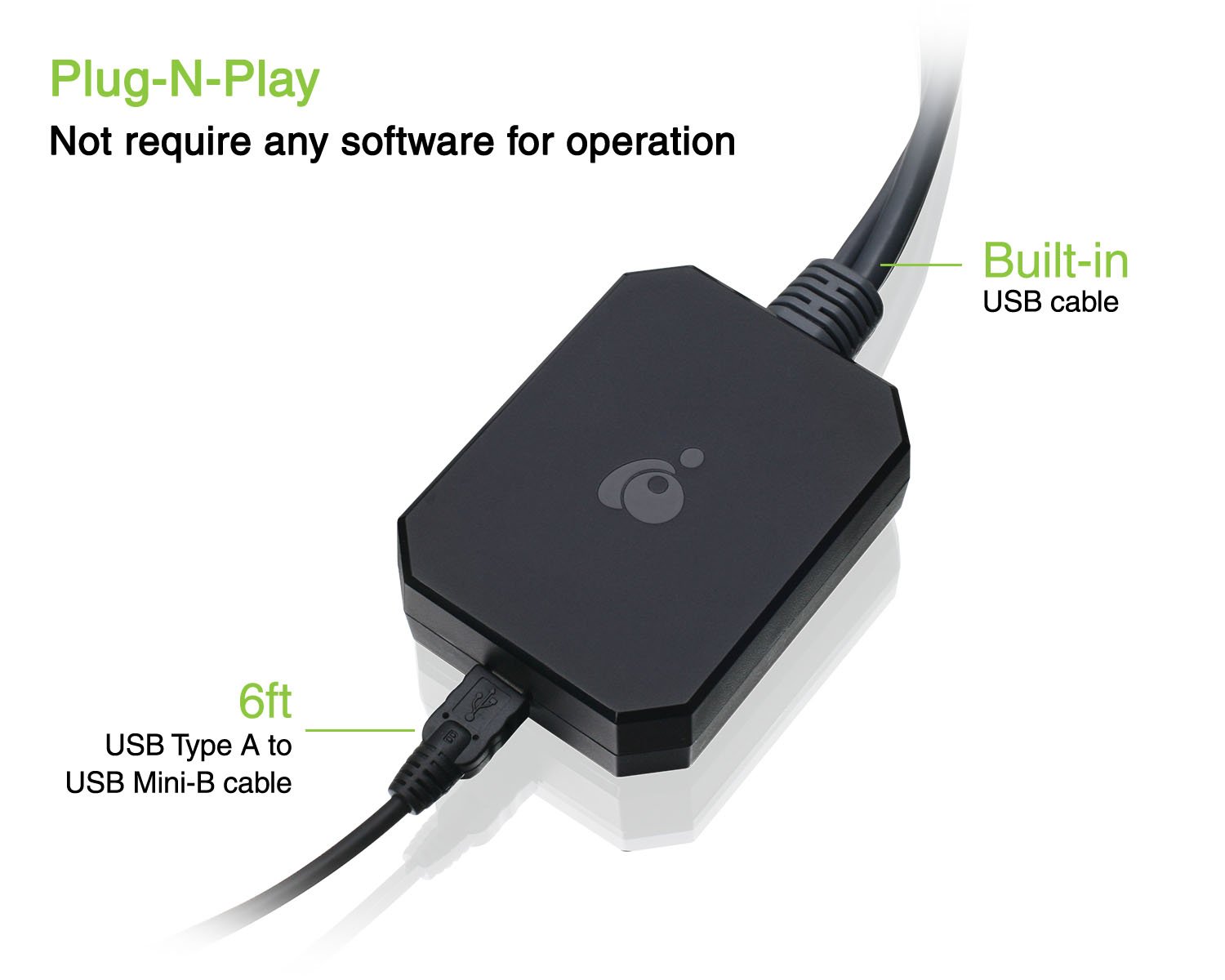 IOGEAR Adaptateur pour console portable – VGA – Conforme aux normes TAA – GUC211V