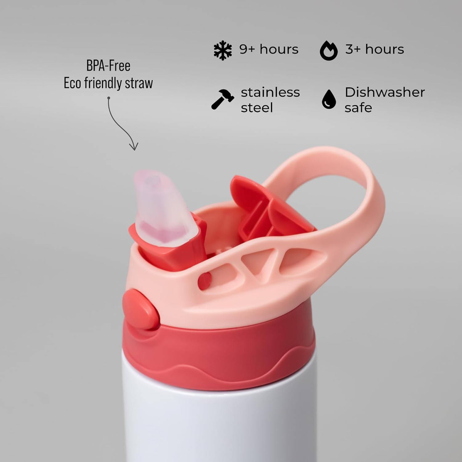 Custom Engraved Kids Tumbler 12oz – Personalized Insulated Water Bottle for School, Double Wall Vacuum, Custom Name, Leak-Proof Design, Perfect for Kids, Back-to-School, Sports & Camp - Image 3