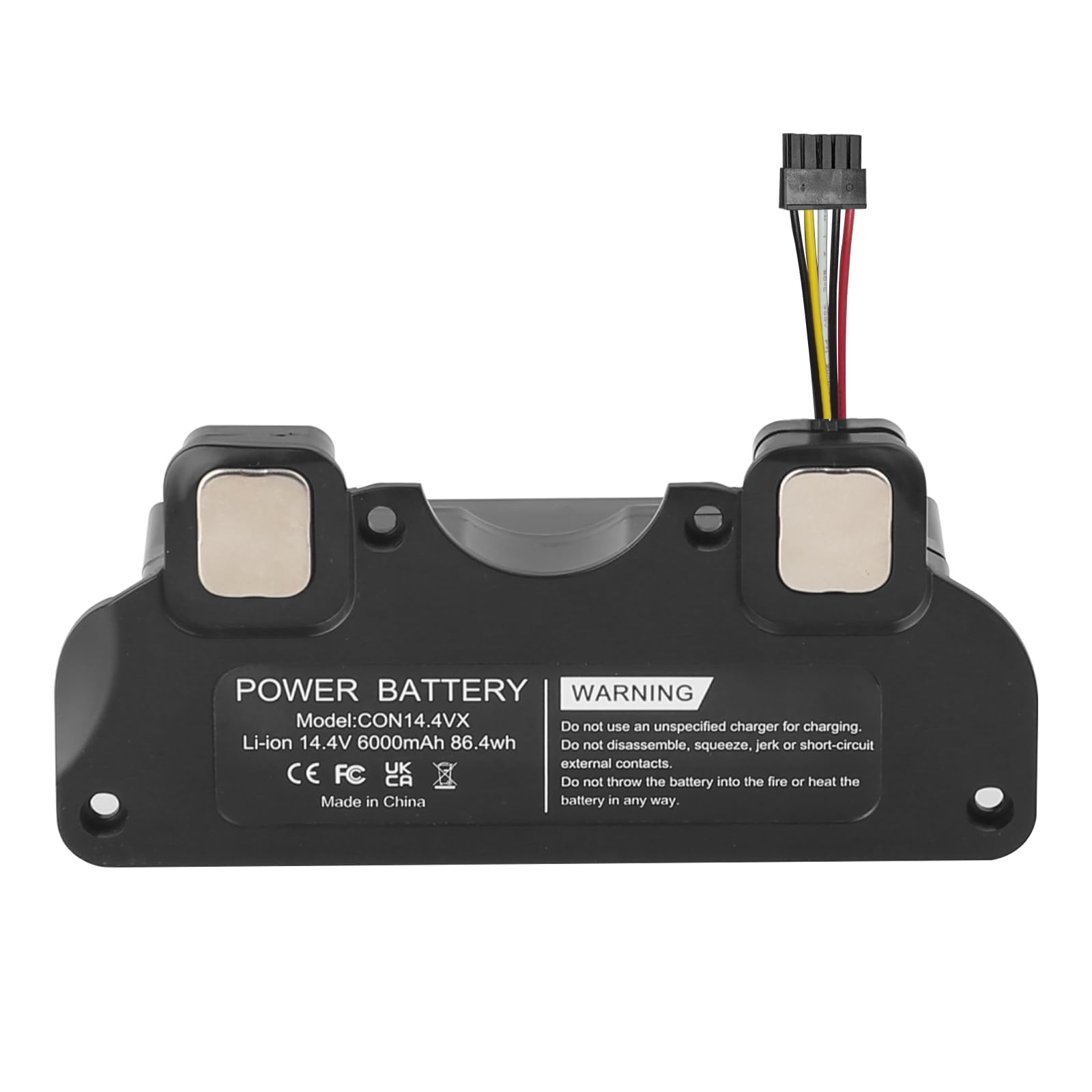 14.4V Li-Ion 6000mAh baterías de aspiradoras batería para Conga 4090 4490 4590 4690-Batería de reemplazo Completa con Carcasa