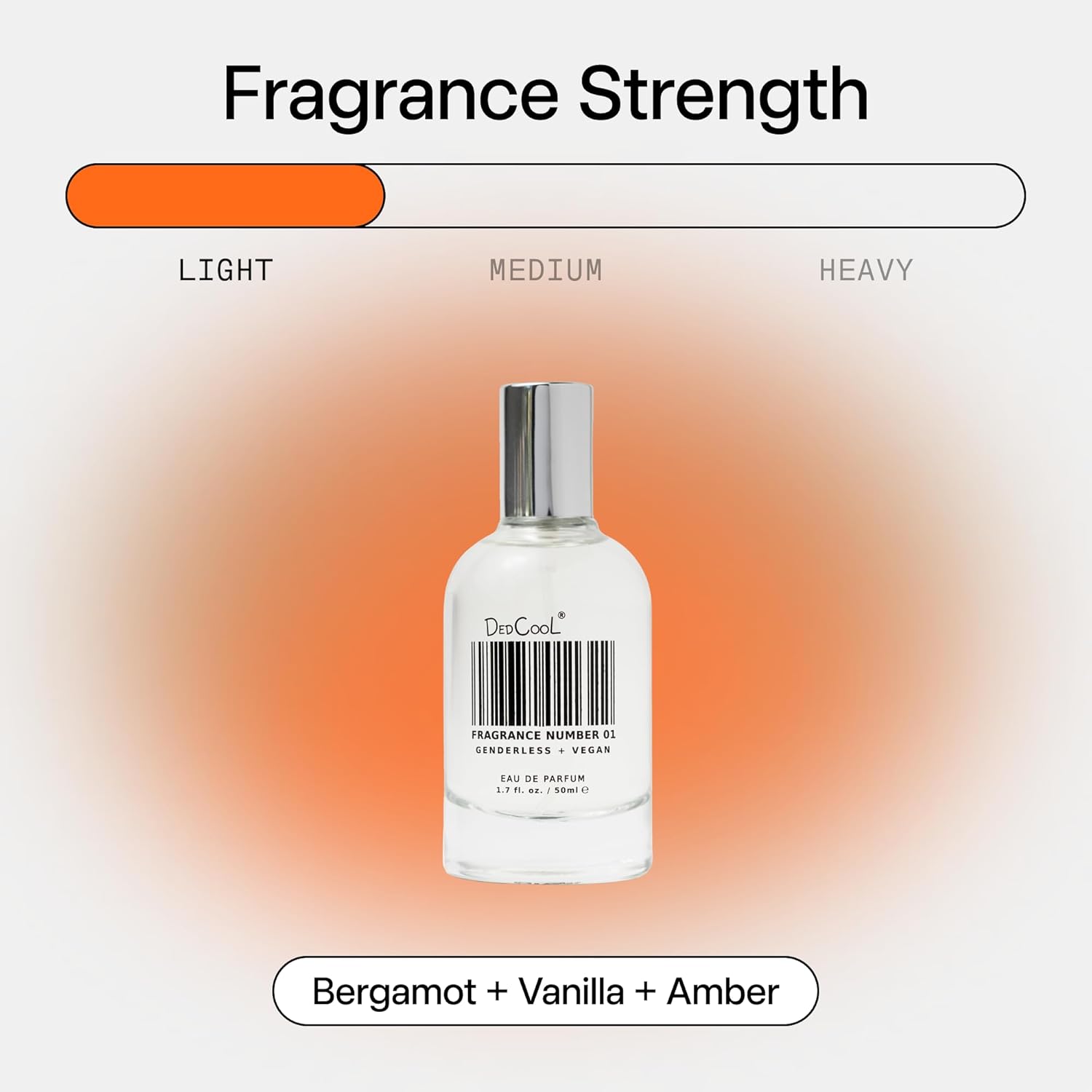 DedCool Eau de Parfum | 01 Taunt | Bergamot, Cassis, Vanilla & Amber | Clean, Long-Lasting Unisex Fragrance | Non-Toxic, Vegan | 1.7 fl oz - Image 2