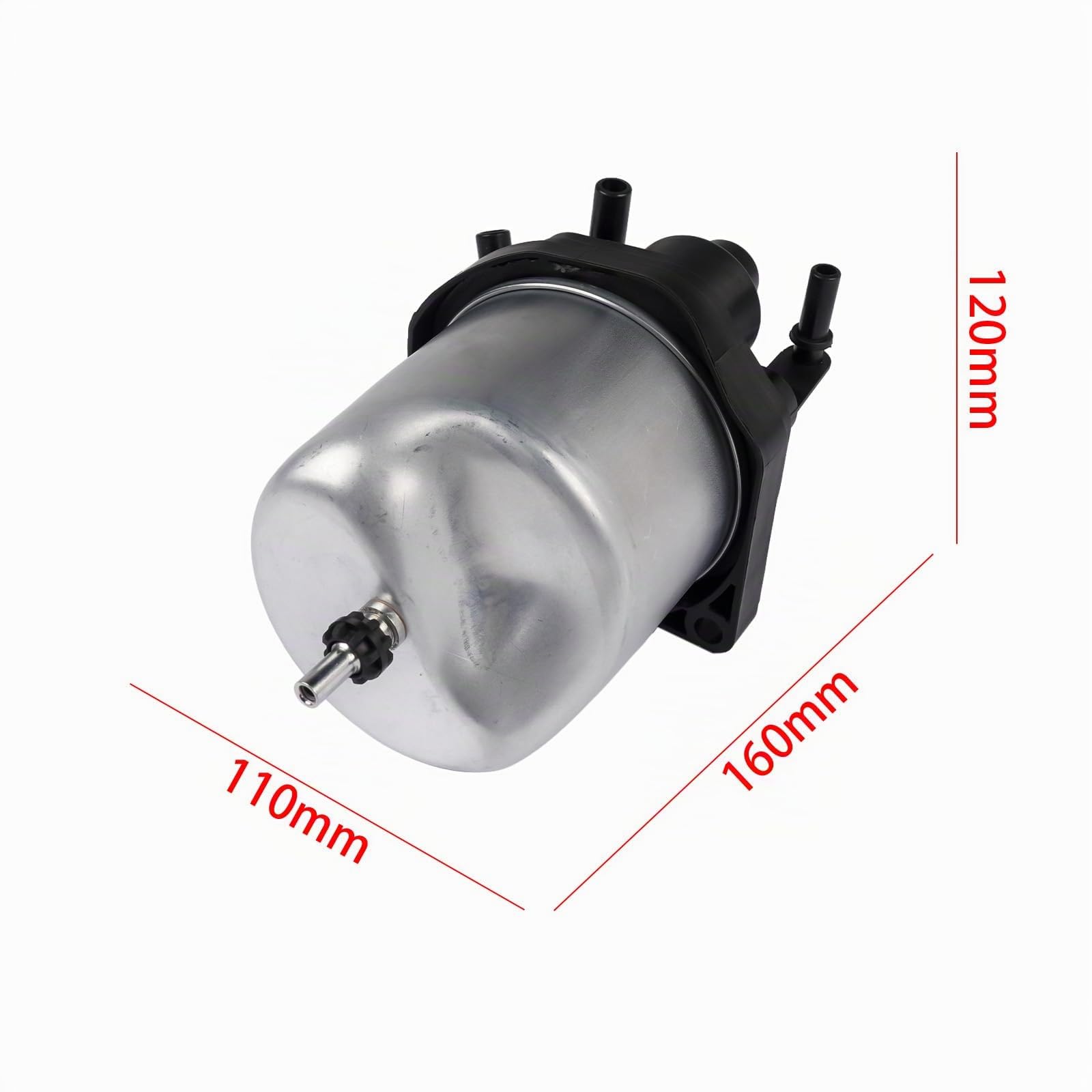 Carcasa de filtro de combustible 9809757980 Compatible con Berlingo C3 C4 | Partner, DS3, DS4, DS5, 2008, 206+, 207, 208, 3008, 5008, 508, 1901.97