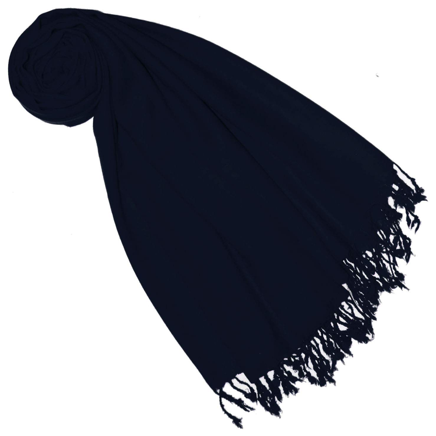 LORENZO CANA Sciarpa da uomo di lusso, 50% cashmere, 50% lana di agnello merino