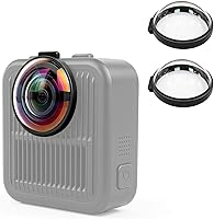 Vista 1 de Tapa de lente premium para Go Pro MAX2 Protectores de lente Esférico Óptico Templado MAX 2 Funda Protectora Cámara de Acción Accesorios