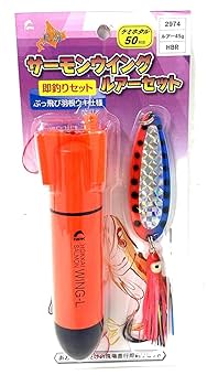 サーモンページ① Amazon | ナカジマ NPK アキアジ サーモンウイング ルアーセット