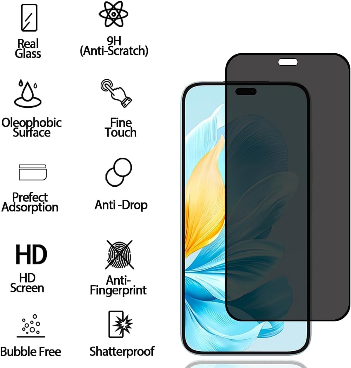 Pellicola Privacy Honor 200 Lite