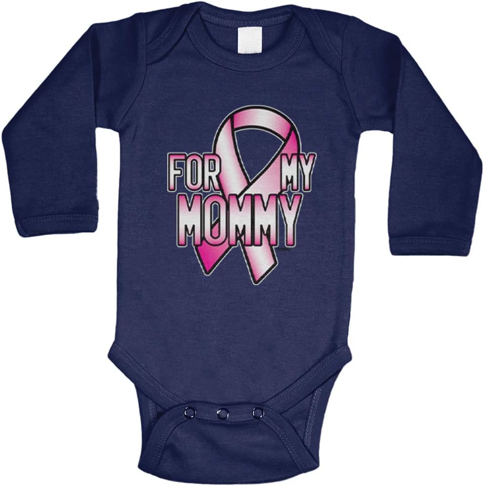 Tcombo for My Mommy - Breast Cancer Ribbon Bodysuit