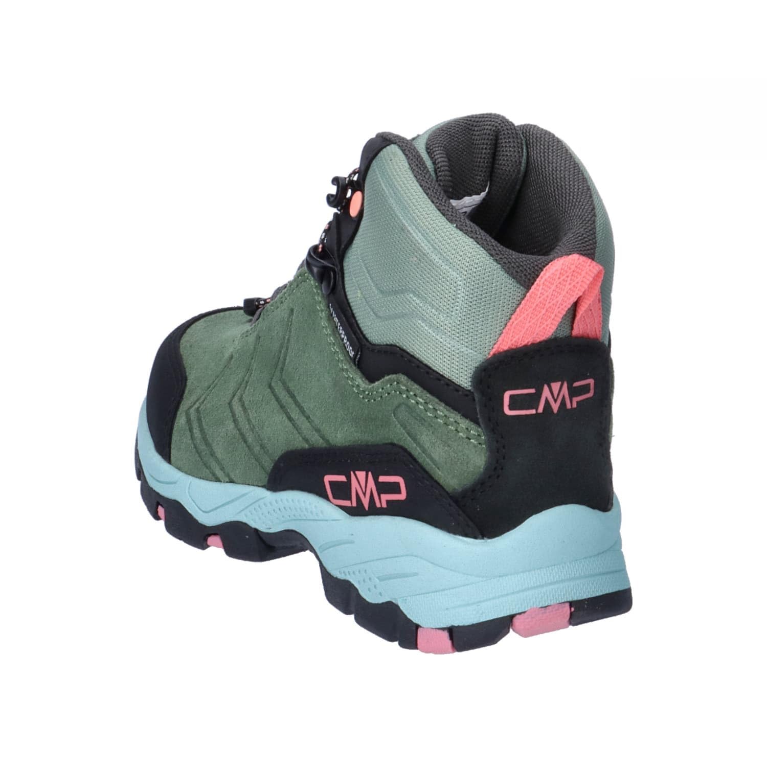 CMP Kids Melnick Mid Trekking Shoes WP, Botas para Senderismo Unisex niños, Green, 30 EU