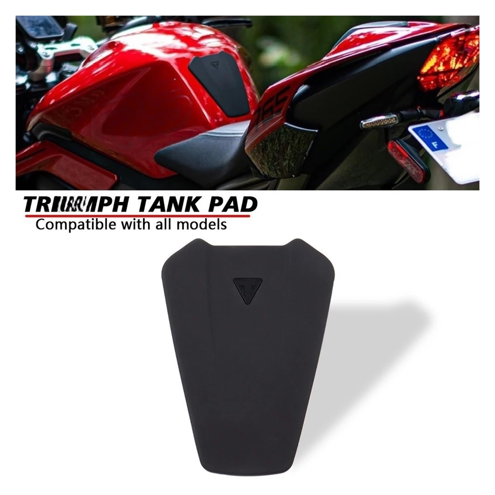 Protege Réservoir Protection De Réservoir Pour Tr&iumph SPEED TRIPLE 1200 RS RR STREET TRIPLE 765 660 SPEED 400 SPEED TWIN 1200 900 SCRAMBLER 400 X DAYTONA 660