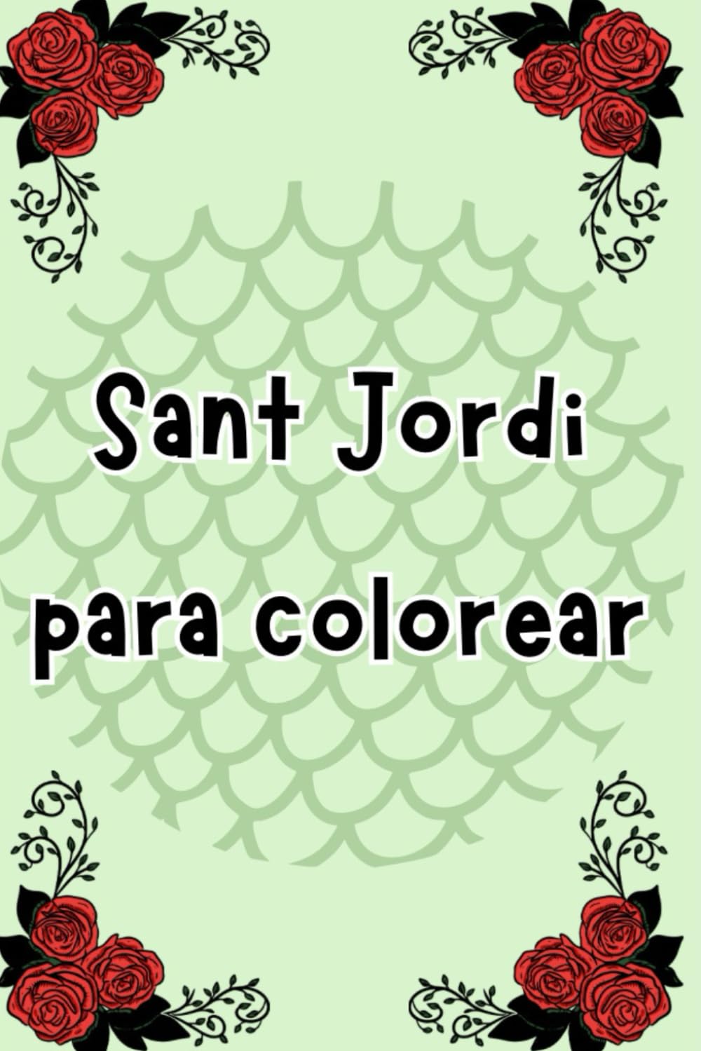 Sant Jordi para colorear