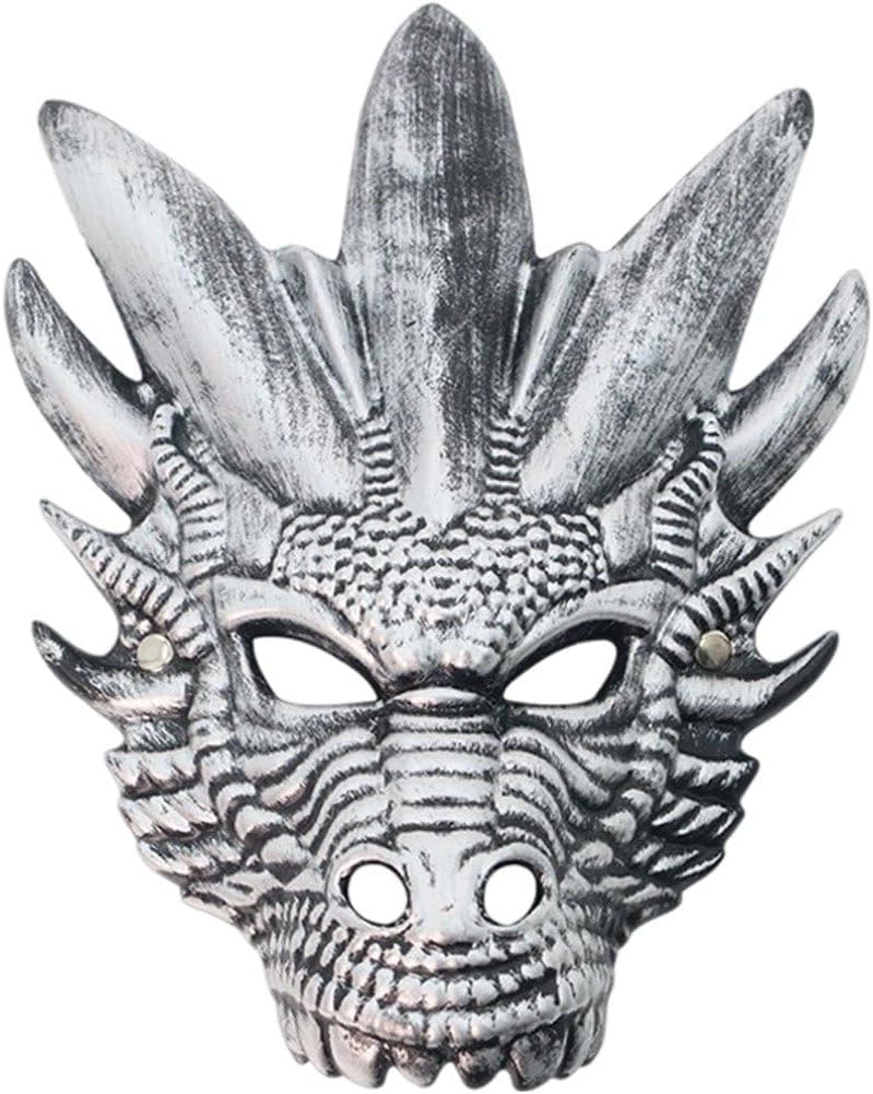 – 3d Dragon Mask Animal Full Face Mask Soft Rubber Mask Dragon Cosplay Mask Nightclub Halloween Party Cosplay Costumes Props