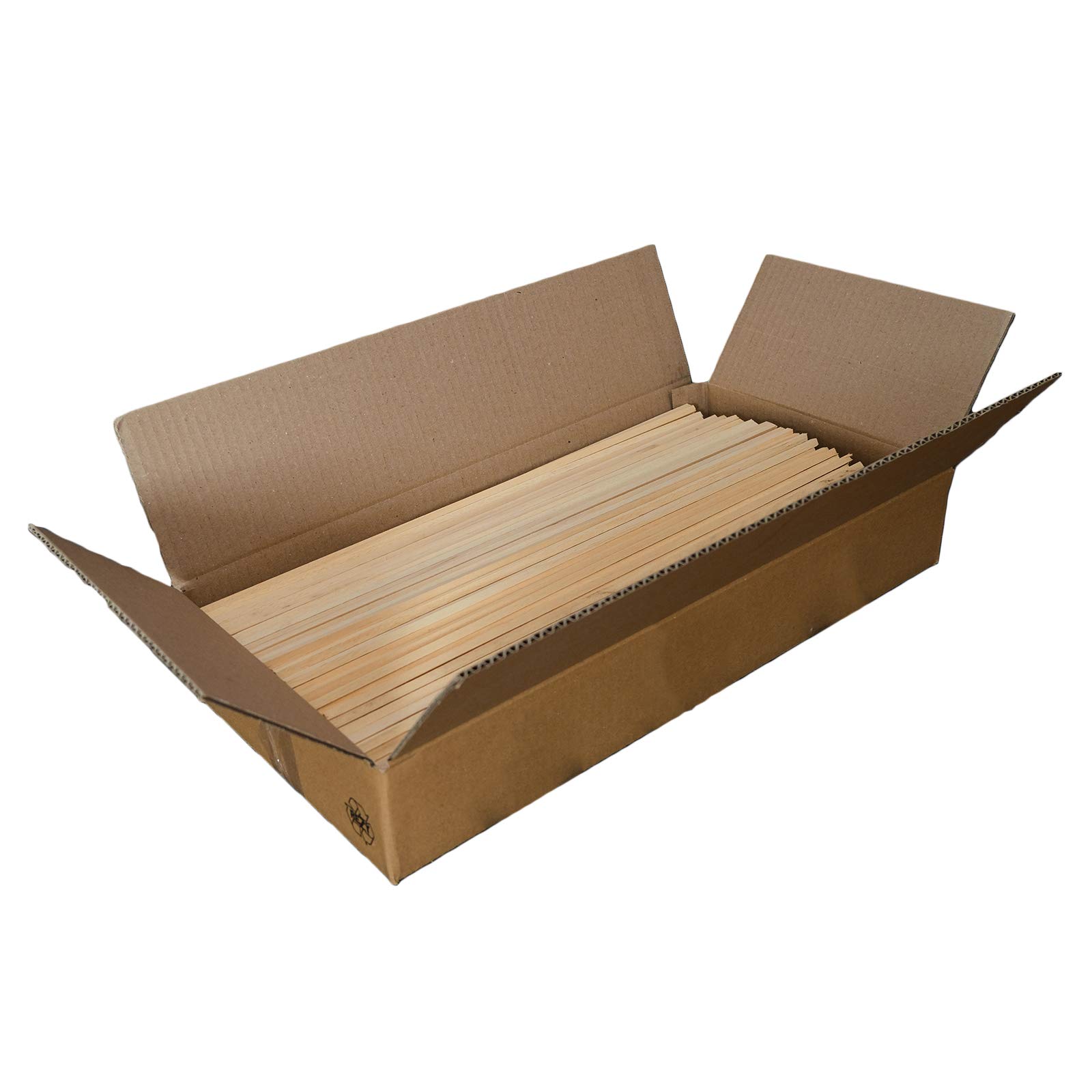 Palos cuadrados de madera.