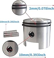 Vista 2 de Cilindro Yd100 con juego de pistón y junta