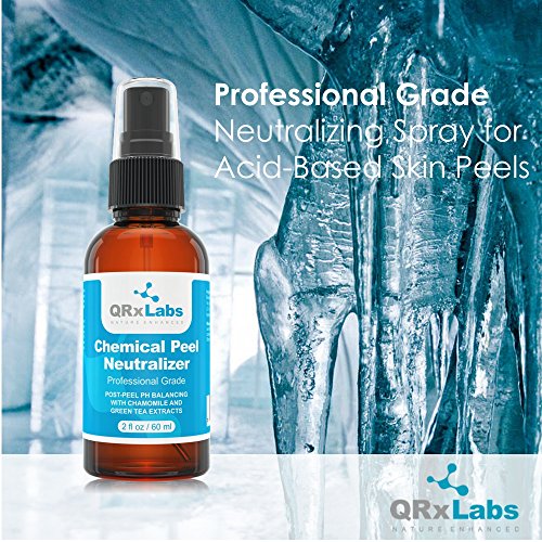 image for QRxLabs Chemical Peel Neutralizer - post-peel PH balancing with chamom