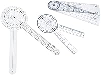Vista 3 de Elite Medical Instruments USA - Juego de goniómetros de calidad original de 6 piezas, más cinta métrica, 7 piezas en total EGM-431