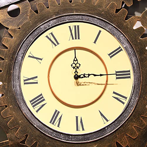 ZZZZS 39 Inch Real Moving Gears Home Decoration Wall Clock Large Retro Industrial Decorative Oversized Vintage Steampunk Cog Roman Numerals Metal Skeleton Rustic Farmhouse Exquisite styl steampunk buy now online ZZZZS 39 Inch Real Moving Gears Home Decoration Wall Clock Large Retro Industrial Decorative Oversized Vintage Steampunk Cog Roman Numerals Metal Skeleton Rustic Farmhouse Exquisite styl steampunk buy now online