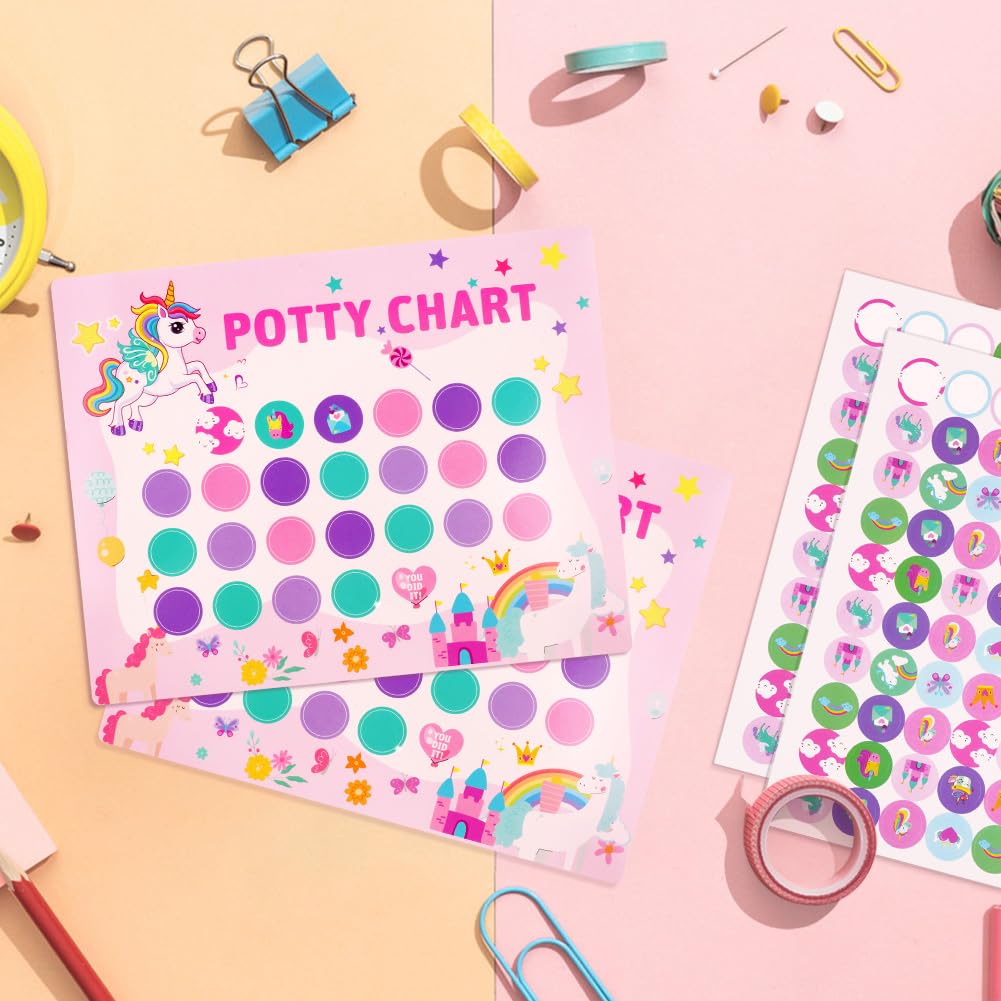 OFFCUP Set di Grafici Delle Ricompense, Tabella dei Premi per l'Addestramento del Vasino, Motivare i Bambini a Fare le Faccende