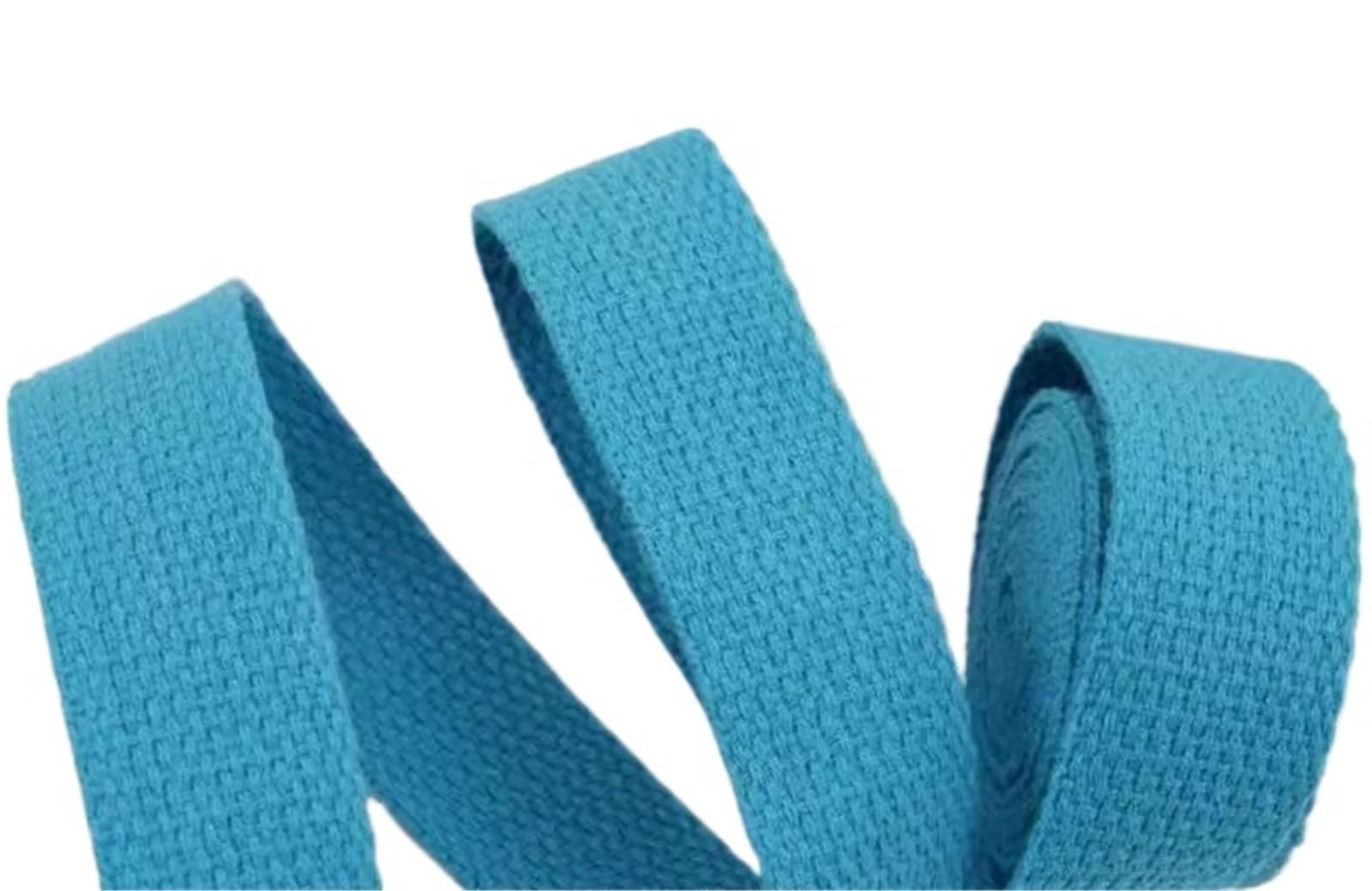 Sangle en coton ruban toile bleu 5m largeur 30mm mercerie couture sac ceinture