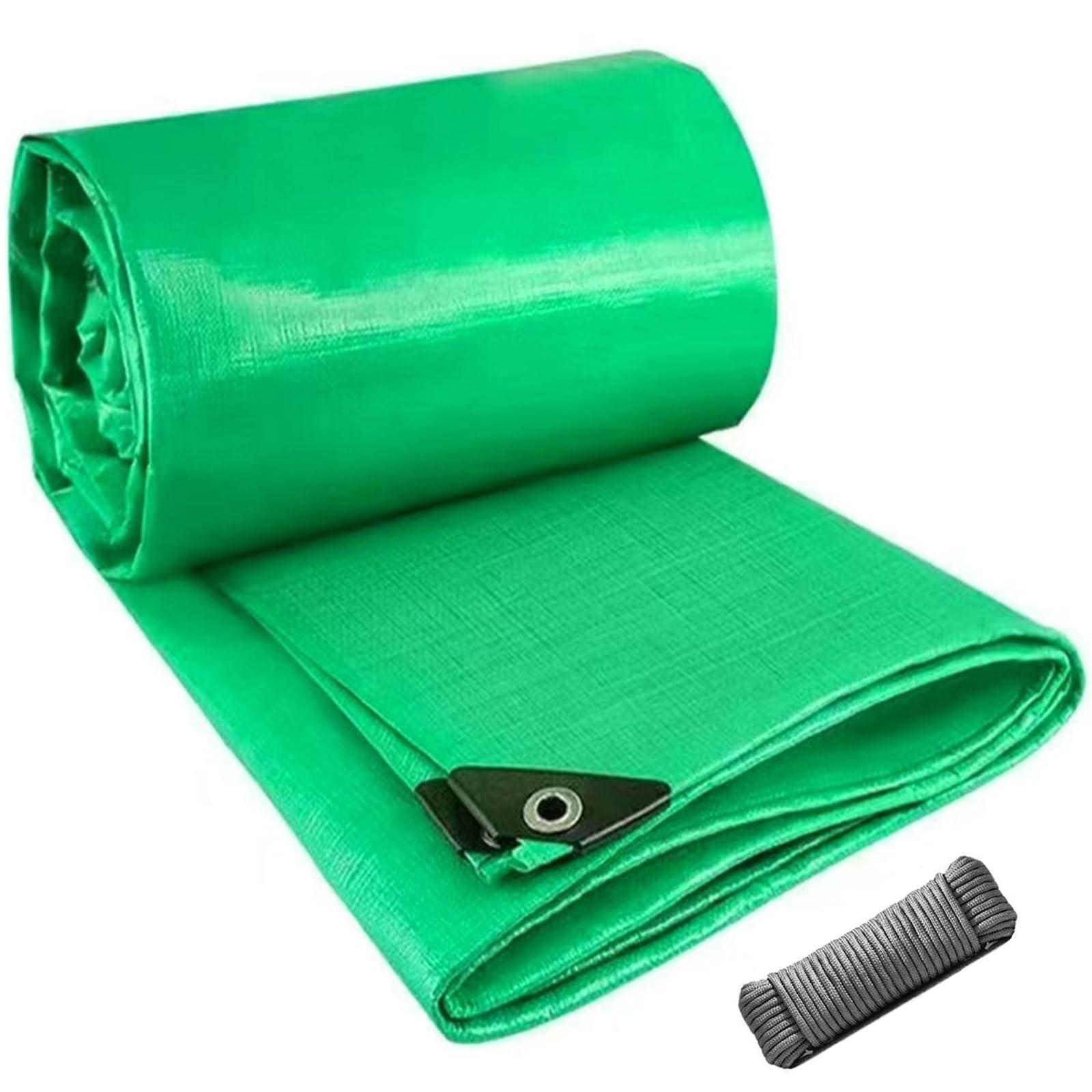 Lona con ojales 1.2x3m toldo reforzado impermeable verde multiusos