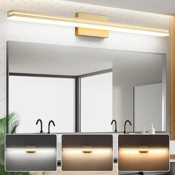 SineRise LED Modern Bathroom Vanity Light Fixtures (40-Inch, 3000K ...