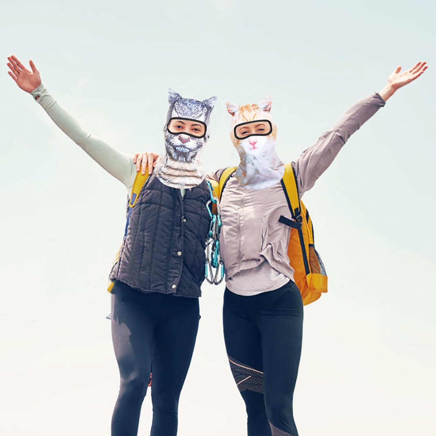 Personalized 3D Cat Animal Ski Balaclava Sheisty Face Mask with Ears for Music Festivals,Raves Ski,Halloween,Outdoor Activity - Image 3