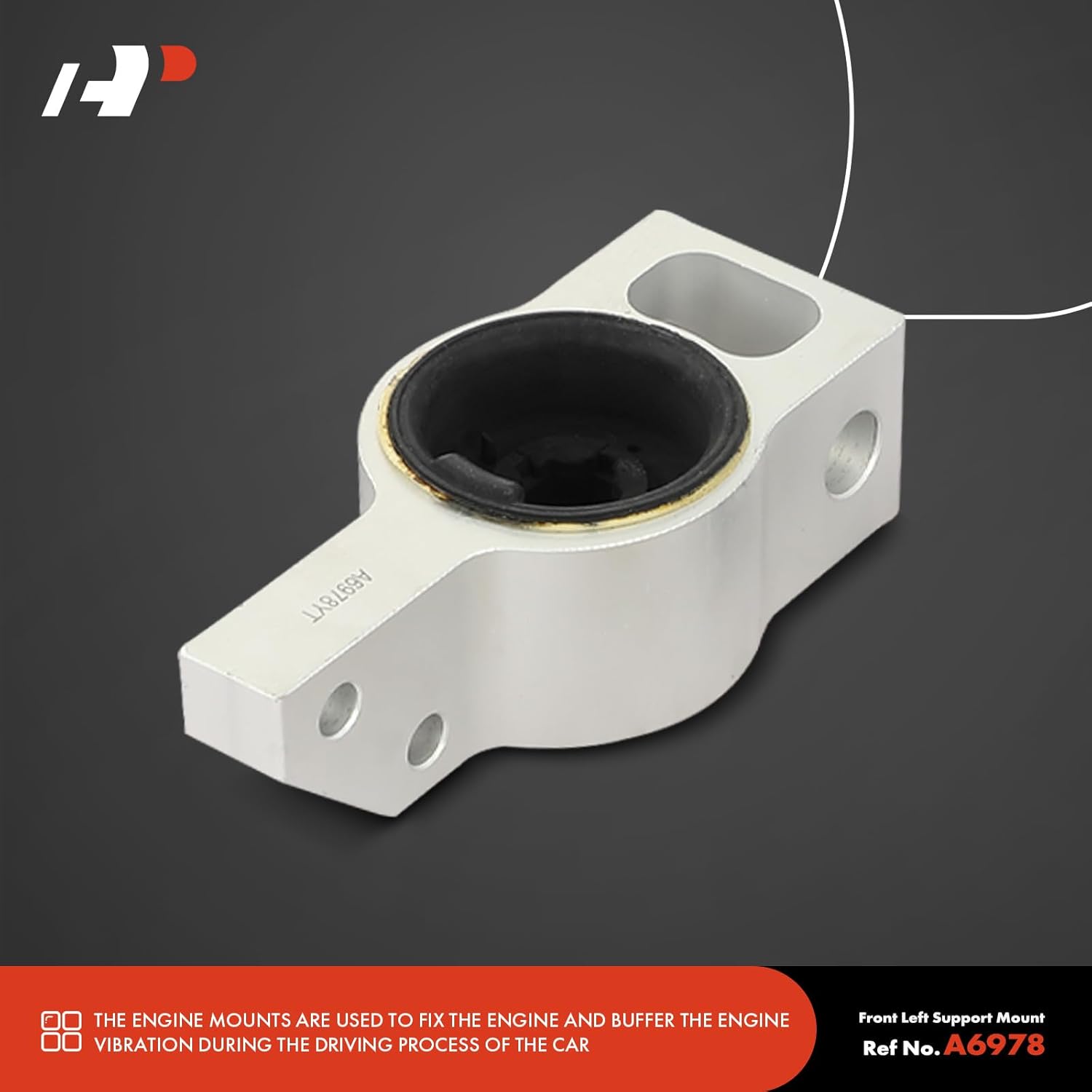 A-Premium 7PCS Engine Motor Mount and Transmission Mount Kit Compatible with Volkswagen CC 2009-2017, Passat CC 2009-2012, 3.6L, Manual Transmission, Replace# 8J0199555A, 8J0199555D