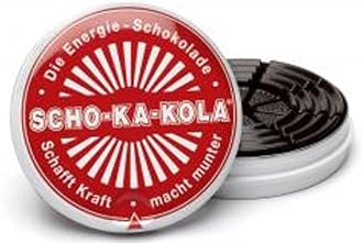 Pack of 6 Energy Chocolate Sarotti Scho-Ka-Kola Caffeine Boost