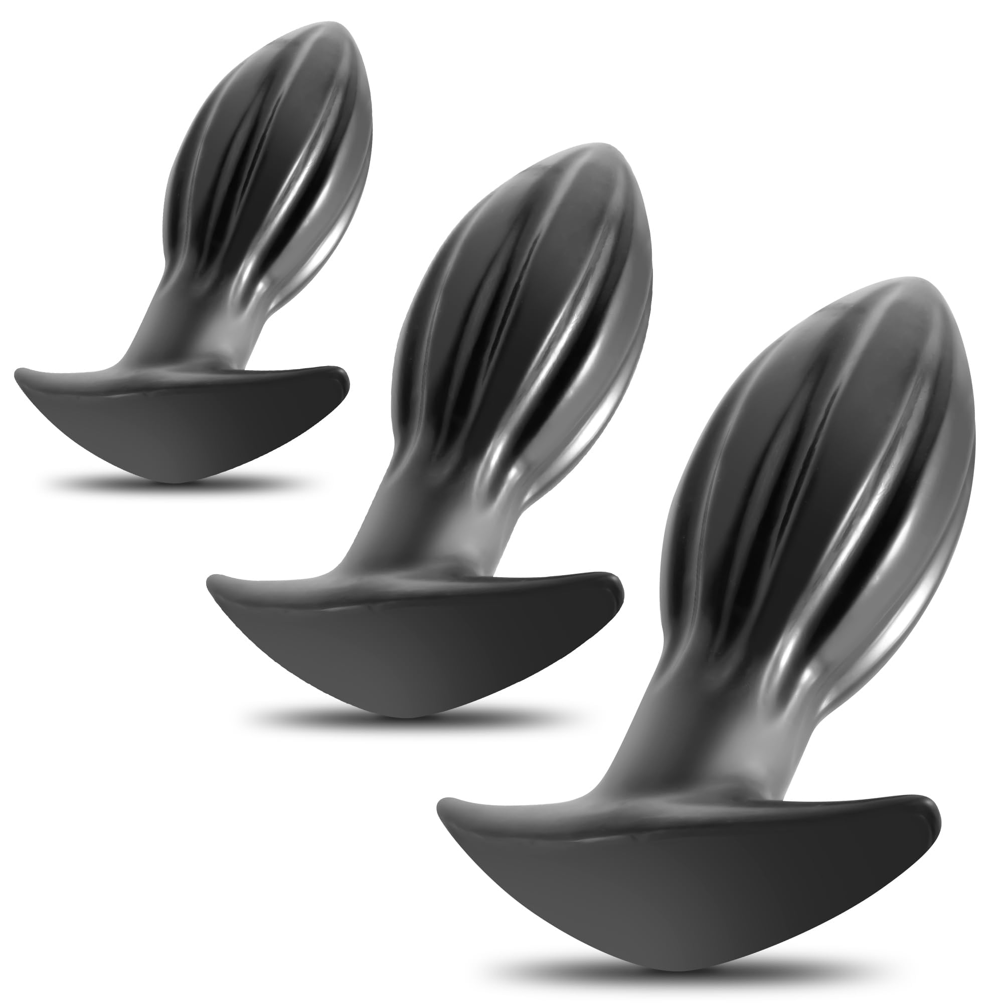 LEEWEDENG Silicone Anal Plugs,4.72 inch Lily Butt Plugs Sex Toys for  Women,Beginners,Black : Amazon.ca: Health & Personal Care